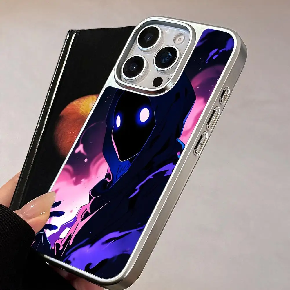 Hoodie Ghost Phone Case for iPhone 17 16 15 14 13 12 11 Air Pro Max Plus Electroplated Silver Cover
Hoodie Ghost Phone Case for iPhone 17 16 15 14 13 12 11 Air Pro Max Plus Electroplated Silver Cover