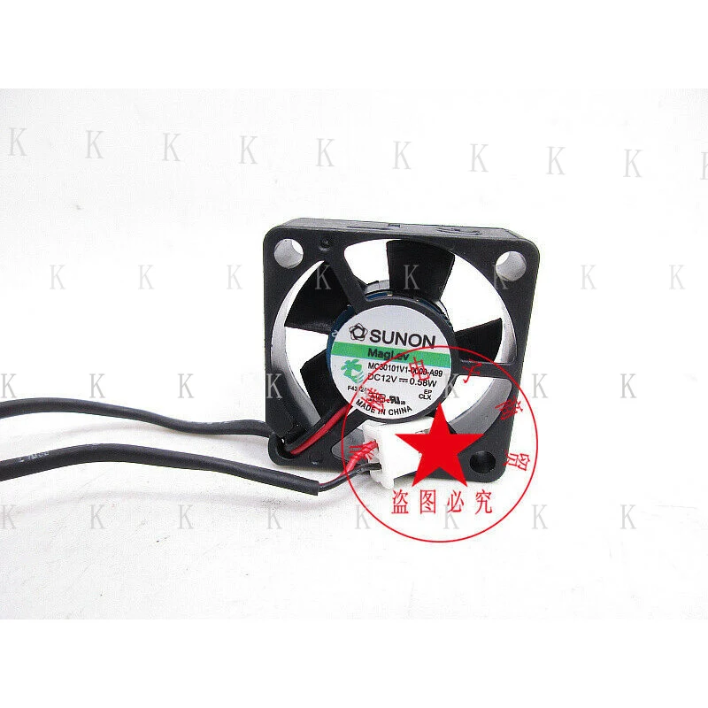 C FOR SUNON MC30101V1-0000 wbr/ -A99 3CM 3010 12V 0.58W cooling fan
C FOR SUNON MC30101V1-0000 wbr/ -A99 3CM 3010 12V 0.58W cooling fan