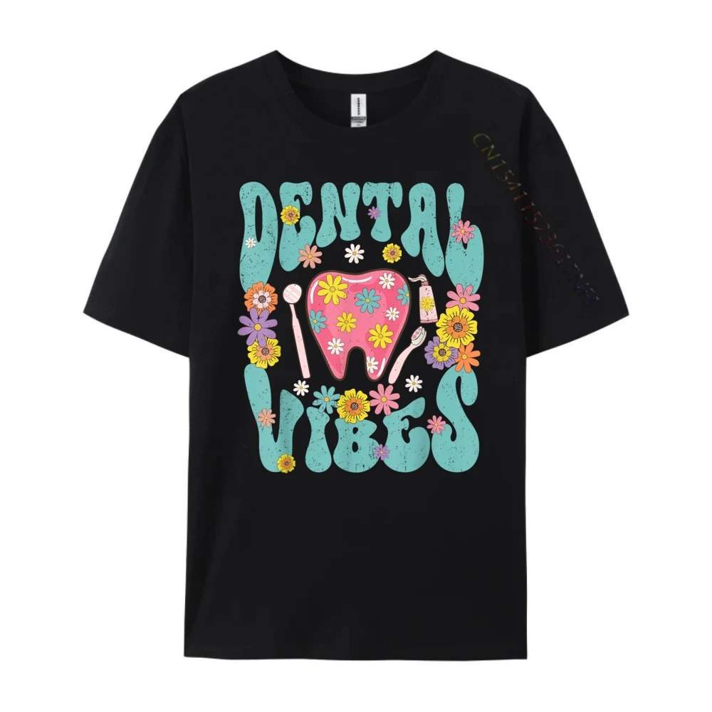 Retro Groovy Dental Vibes Funny Dentist Hygienist Graphic T Shirts Men Oversized New In Tops And T-Shirts
Retro Groovy Dental Vibes Funny Dentist Hygienist Graphic T Shirts Men Oversized New In Tops And T-Shirts