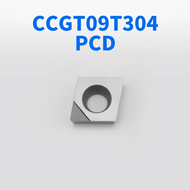 Diamond Insert CCGT09T304-PCD PCD Aluminum Alloy End Mill Tool CNC Carbide CBN Turning Lathe
Diamond Insert CCGT09T304-PCD PCD Aluminum Alloy End Mill Tool CNC Carbide CBN Turning Lathe