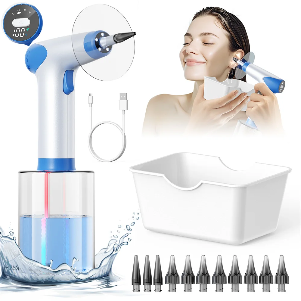 Electric Ear Wax Removal Kit 2000mAh Water Powered Ear Wax Cleaner with 4 Pressure Modes Effective Ear Cleaning Kit Waterproof
Electric Ear Wax Removal Kit 2000mAh Water Powered Ear Wax Cleaner with 4 Pressure Modes Effective Ear Cleaning Kit Waterproof