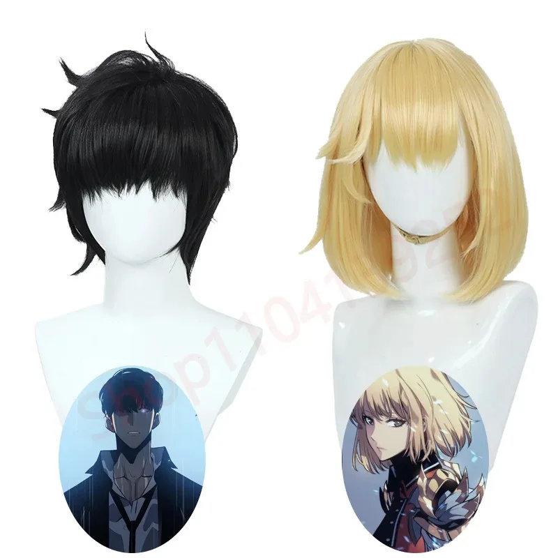 Аниме Solo Leveling Sung Jin Woo Косплей Shun Mizushino Черный парик Cha Hae-In Светлые волосы Arise From The Shadow Hunter Парики Cos
Аниме Solo Leveling Sung Jin Woo Косплей Shun Mizushino Черный парик Cha Hae-In Светлые волосы Arise From The Shadow Hunter Парики Cos