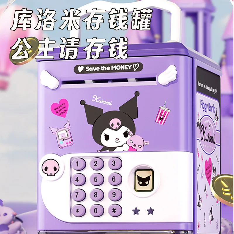 Детская экономия Sanrio для домашнего воспроизведения, может позволять фотографиям, сканер отпечатков пальцев, распознавание пароля, музыка Kuromi, экономия, подарок
Детская экономия Sanrio для домашнего воспроизведения, может позволять фотографиям, сканер отпечатков пальцев, распознавание пароля, музыка Kuromi, экономия, подарок