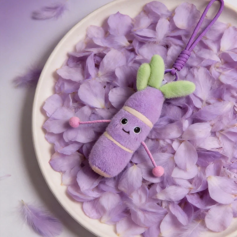 14cm Purple Skin Sugarcane Plush Toy, Simulated Fruit Stuffed Doll, Cute Keychain Backpack Pendant Decor, Birthday Festival Gift
14cm Purple Skin Sugarcane Plush Toy, Simulated Fruit Stuffed Doll, Cute Keychain Backpack Pendant Decor, Birthday Festival Gift