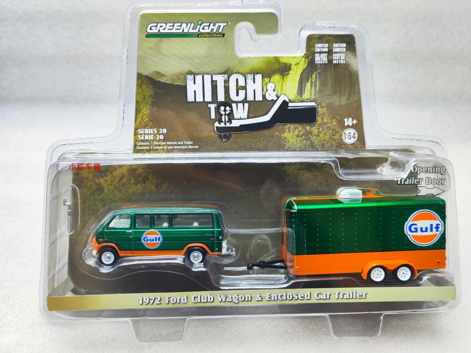 GreenLight 1:64 1972 Gulf Oil Ford Trailer Green Machine Car Model Collection Gift For Toys
GreenLight 1:64 1972 Gulf Oil Ford Trailer Green Machine Car Model Collection Gift For Toys