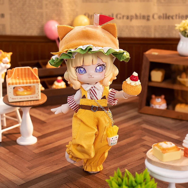 COME4FREE Dessert series Cheeseburger bag 12 points BJD Doll dress skirt Costume set Figure Ornaments
COME4FREE Dessert series Cheeseburger bag 12 points BJD Doll dress skirt Costume set Figure Ornaments