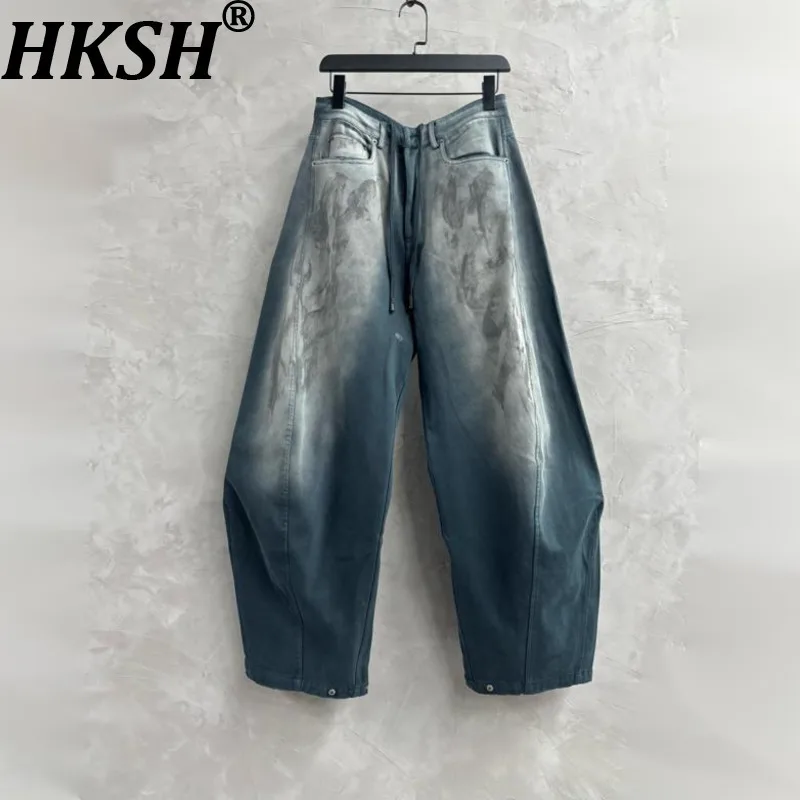 HKSH мужские винтажные потертые утепленные джинсы в стиле панк с грязным красителем, модные широкие джинсовые брюки в стиле пэчворк, повседневные HK14880
HKSH мужские винтажные потертые утепленные джинсы в стиле панк с грязным красителем, модные широкие джинсовые брюки в стиле пэчворк, повседневные HK14880