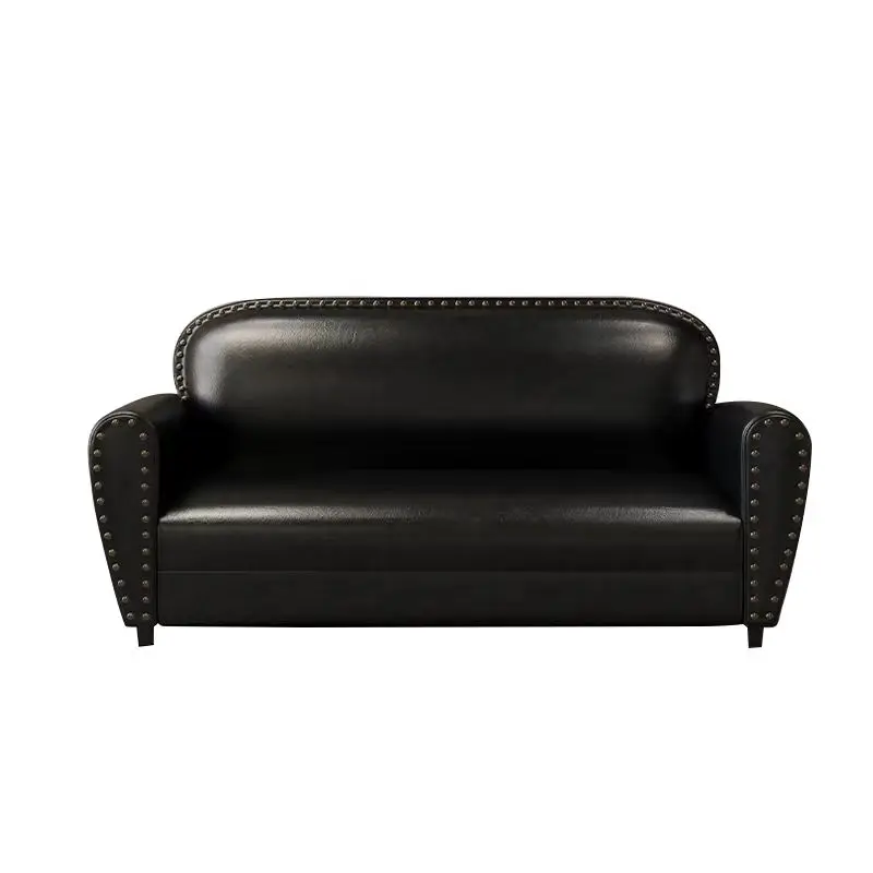 Small apartment office commercial sofa casual black single double three straight row lounge area reception group
Small apartment office commercial sofa casual black single double three straight row lounge area reception group