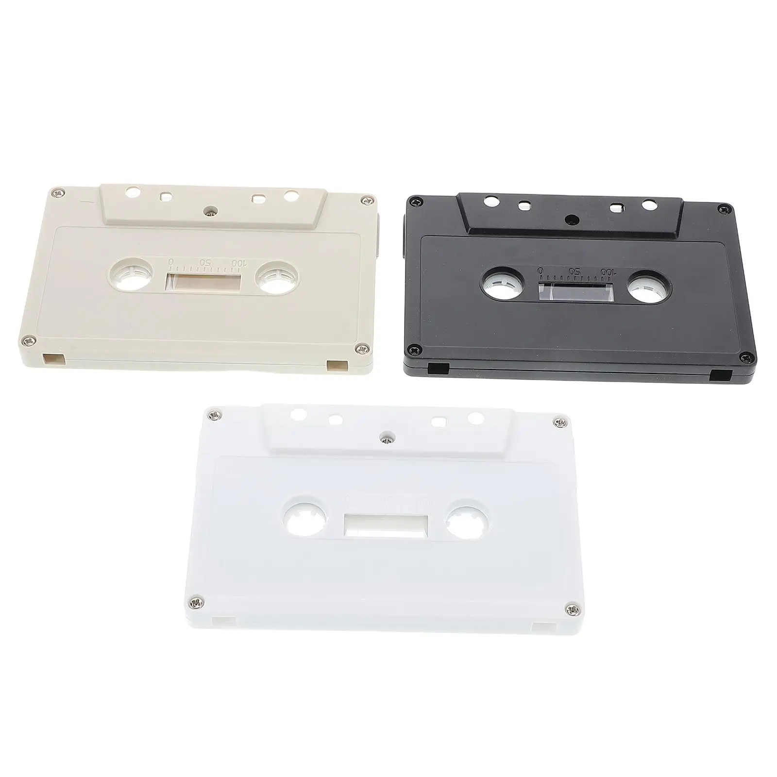 3 Pcs Tape Decoration Vintage Audio Cassette Storage Blank Tapes Decorate for Recording Plastic Case Cases
3 Pcs Tape Decoration Vintage Audio Cassette Storage Blank Tapes Decorate for Recording Plastic Case Cases