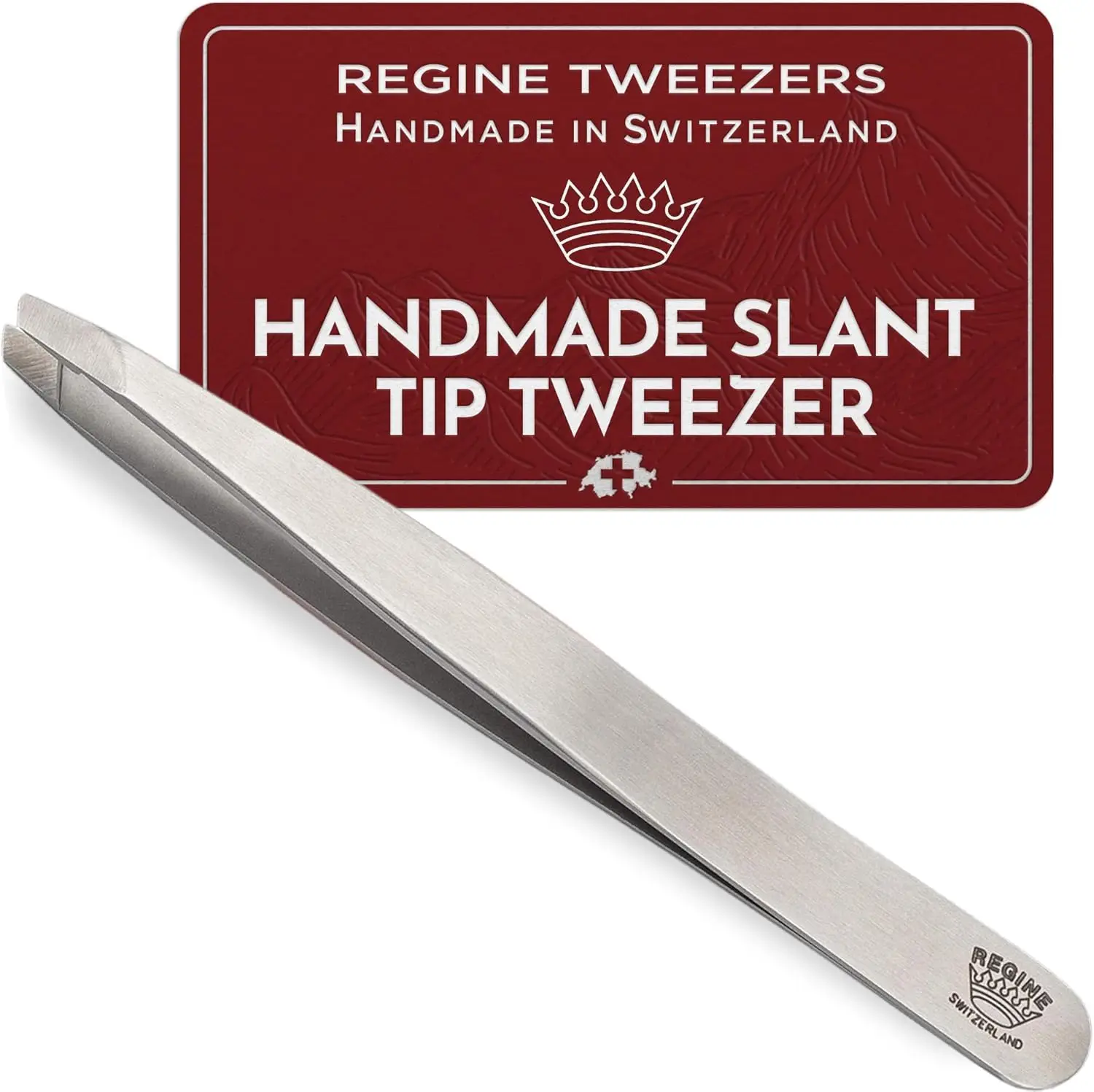 Professional Slant Tip Tweezers for Eyebrows, Fine Hair & Lash Extensions - Stainless Steel Beauty Tool
Professional Slant Tip Tweezers for Eyebrows, Fine Hair & Lash Extensions - Stainless Steel Beauty Tool