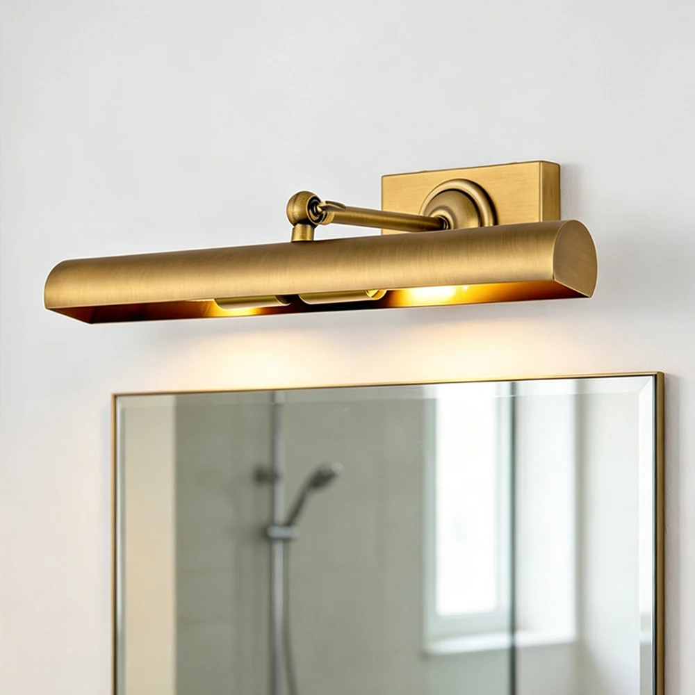 Vintage Adjustable Arm LED Wall Light Modern Bathroom Mirror Lamp Vanity Lighting for Bedroom Hotel Makeup Mirror
Vintage Adjustable Arm LED Wall Light Modern Bathroom Mirror Lamp Vanity Lighting for Bedroom Hotel Makeup Mirror