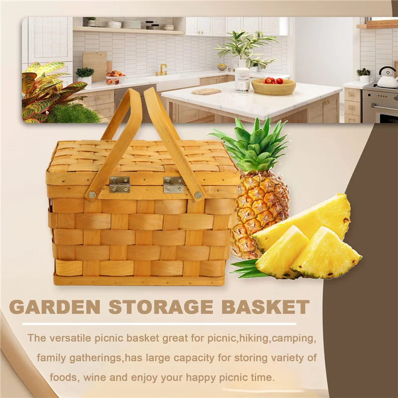 France Style Picnic Basket Bread Baskets Hiking Storage Box Cake Table Decorating Food Photography Hand-B09B
France Style Picnic Basket Bread Baskets Hiking Storage Box Cake Table Decorating Food Photography Hand-B09B