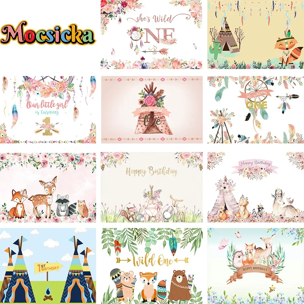 Bohemian Girl Boy Customized One Birthday Party Background Fawn Fox Forest Baby Shower Photo Studio Photography Backdrop Decor
Bohemian Girl Boy Customized One Birthday Party Background Fawn Fox Forest Baby Shower Photo Studio Photography Backdrop Decor