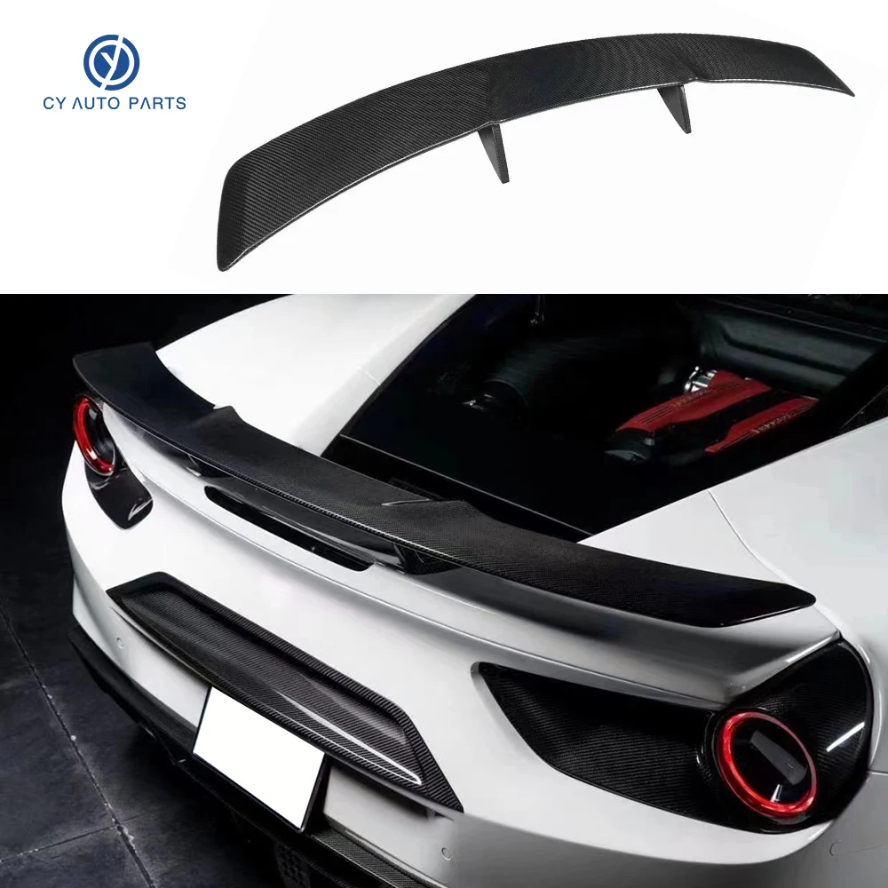 N Style Carbon Fiber Car Rear Spoiler Back Trunk Fixed Wind Wing Lip Tail Decoration For Ferrari 488 2015+ Tuning Body Kit
N Style Carbon Fiber Car Rear Spoiler Back Trunk Fixed Wind Wing Lip Tail Decoration For Ferrari 488 2015+ Tuning Body Kit