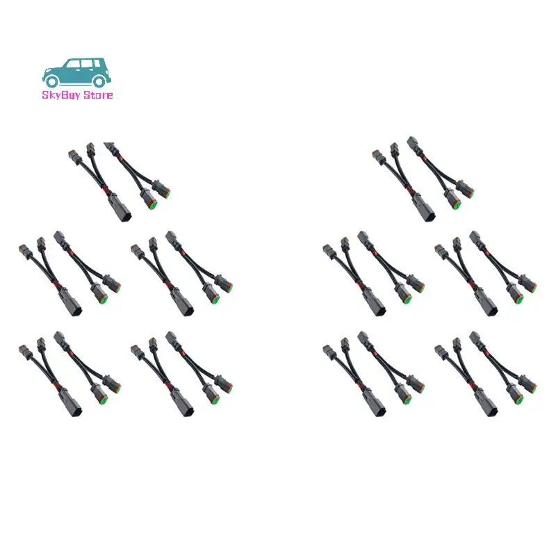 20X Y Type Leads Deutsch DT DTP 2 Pin Socket Adapter For LED Pod Work Light Retrofit Connectors Wiring Harness
20X Y Type Leads Deutsch DT DTP 2 Pin Socket Adapter For LED Pod Work Light Retrofit Connectors Wiring Harness