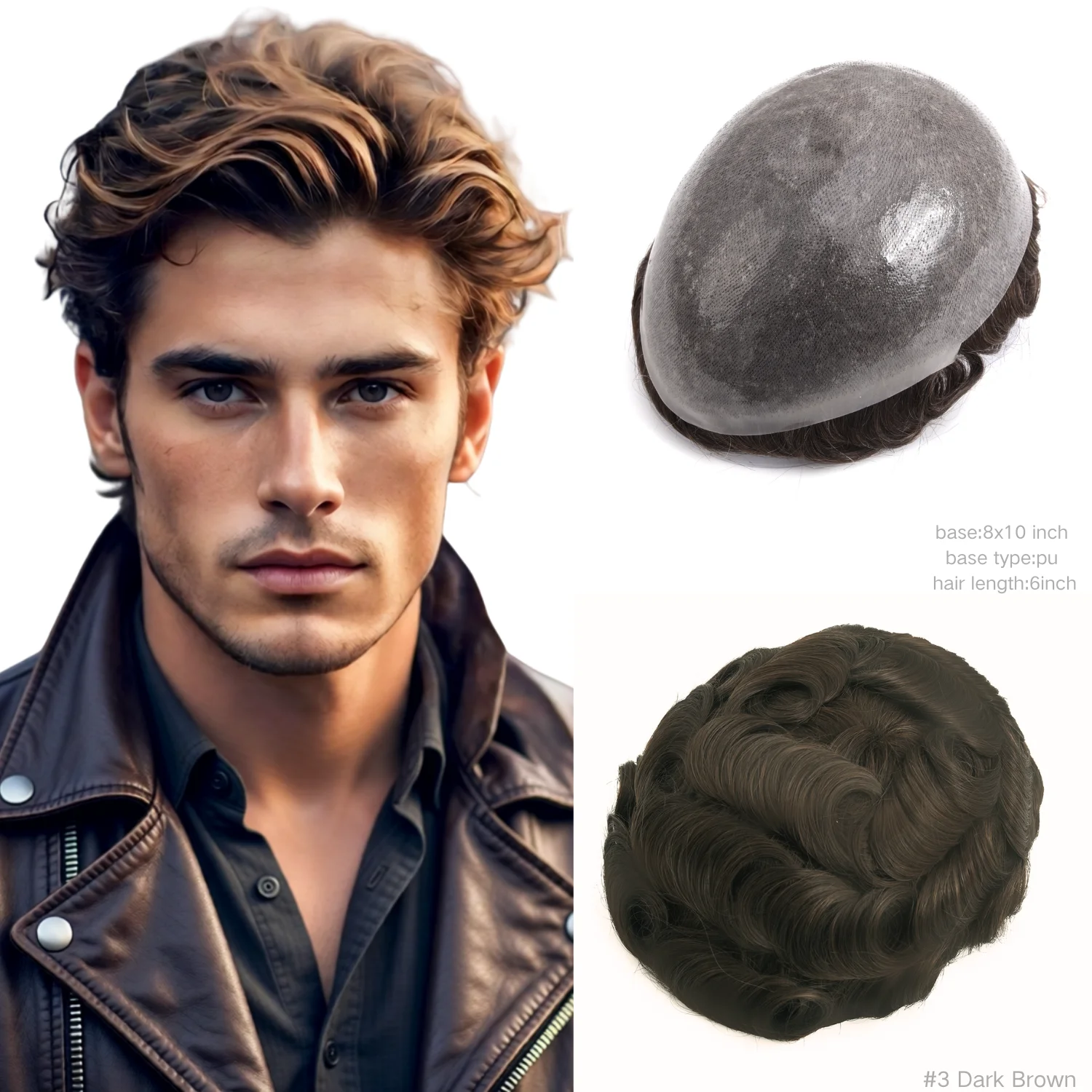 Мужской парик-протез из 100% натуральных волос, 0.12-0.14 мм, с имитацией кожи, для мужчин
Мужской парик-протез из 100% натуральных волос, 0.12-0.14 мм, с имитацией кожи, для мужчин