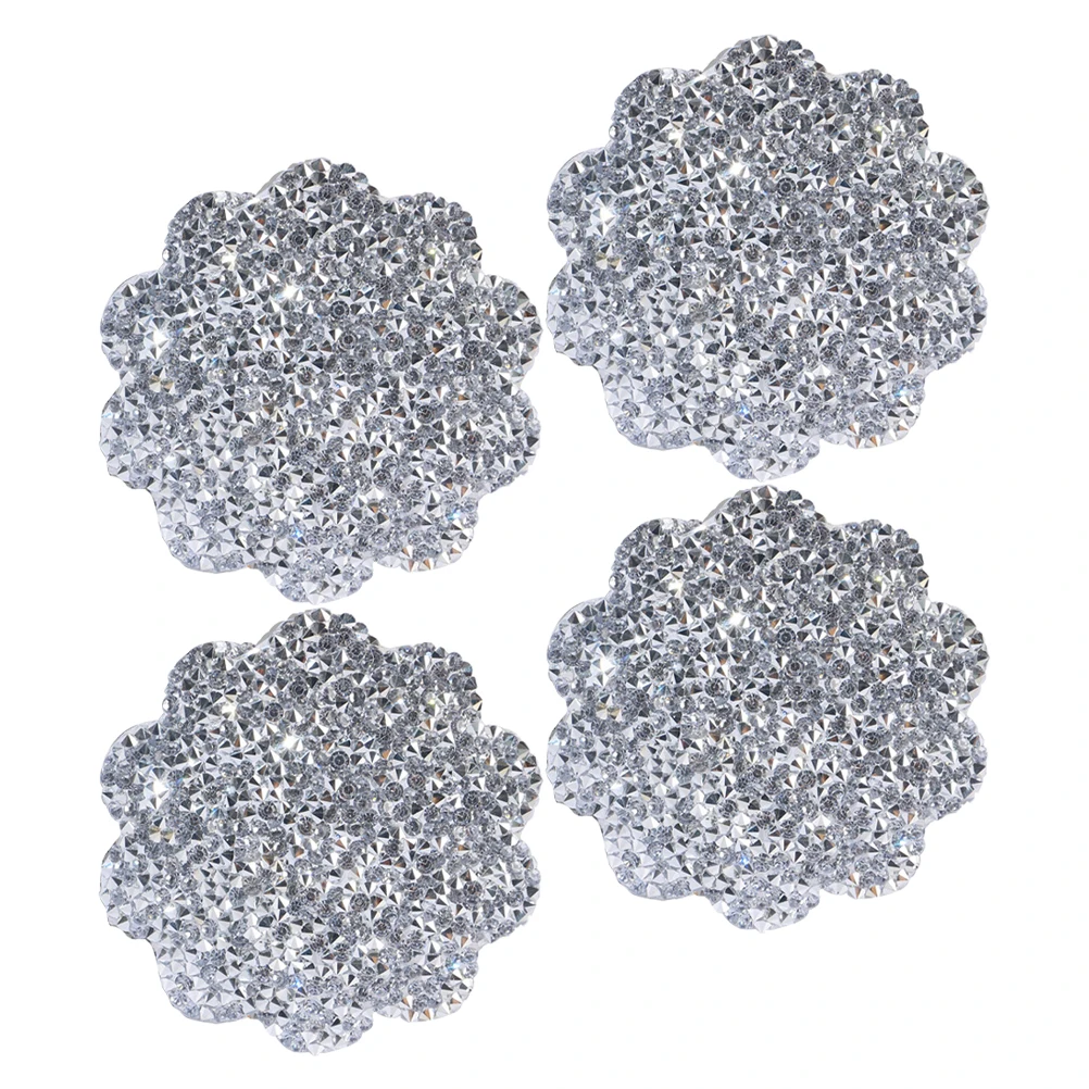 4 Pcs Car Water Coaster Accessories Bling Cup Holder Interior Non Slip Flower Storage Phone Key Organizer Rhinestone Car
4 Pcs Car Water Coaster Accessories Bling Cup Holder Interior Non Slip Flower Storage Phone Key Organizer Rhinestone Car