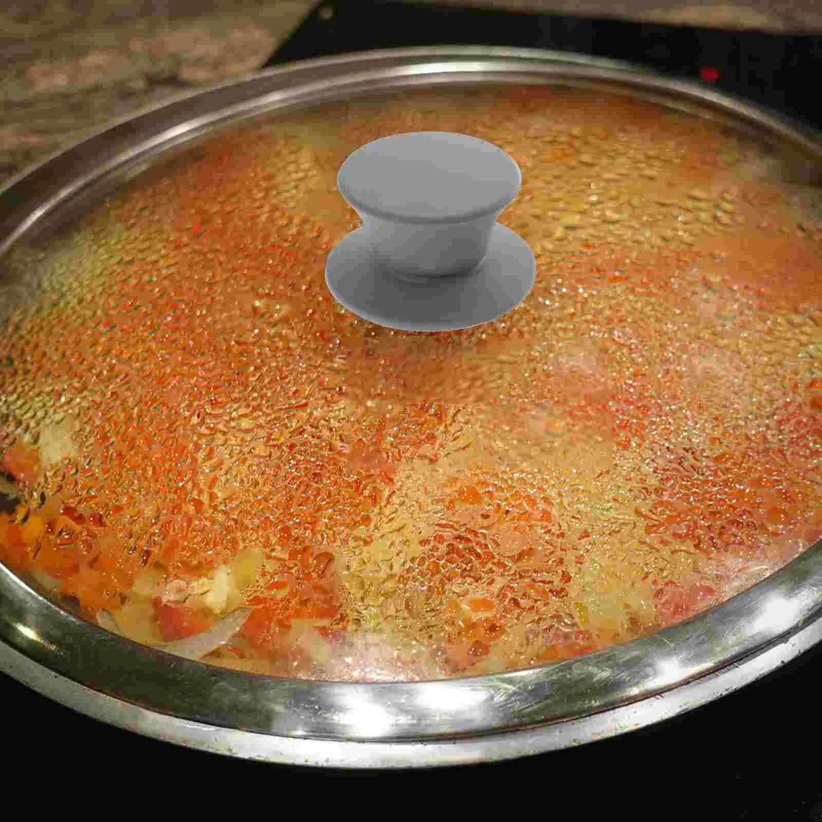 5 Pcs Silicone Lid Handle Pot Set Cookware Replacement Glass Practical Pan Holding Handles Silica Gel
5 Pcs Silicone Lid Handle Pot Set Cookware Replacement Glass Practical Pan Holding Handles Silica Gel