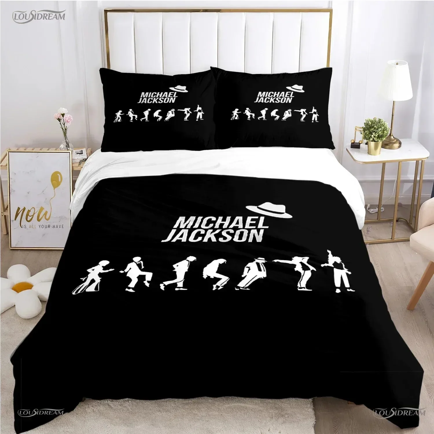 Michael J-Jackson 3D NEW Duvet Cover Pillowcase Bedding Set Adult Boy Girl Bedroom Decoration Children Single Double Large
Michael J-Jackson 3D NEW Duvet Cover Pillowcase Bedding Set Adult Boy Girl Bedroom Decoration Children Single Double Large