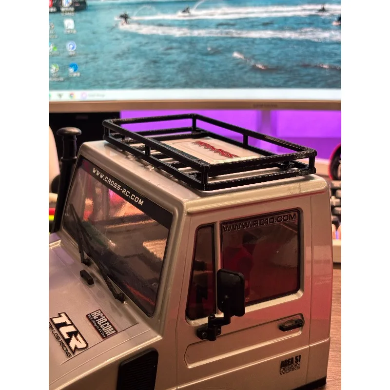 CROSSRC EMO NT4 NT6 Unimog Replica 1/10 Scale RC Crawler Roof Rack Modification Kit Upgraded Emotion Parts Quick Installation
CROSSRC EMO NT4 NT6 Unimog Replica 1/10 Scale RC Crawler Roof Rack Modification Kit Upgraded Emotion Parts Quick Installation