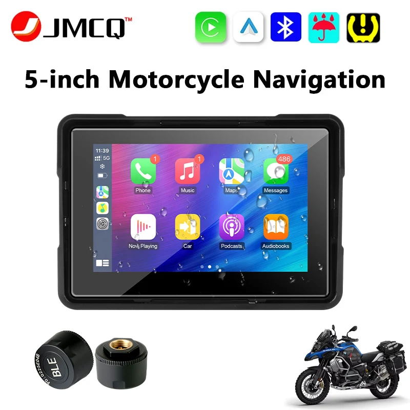 5 inch Motorcycle GPS Navigation Carplay Screen Bluetooth Android Auto Digital Motorcycle Dashboard Motorcycles Accessories
5 inch Motorcycle GPS Navigation Carplay Screen Bluetooth Android Auto Digital Motorcycle Dashboard Motorcycles Accessories