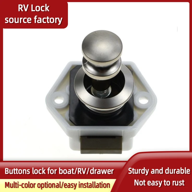 Durable Keyless Pop Button Lock Multicolor Universal Cabinet Latch Easy Fitting for RV Motorhome Traile
Durable Keyless Pop Button Lock Multicolor Universal Cabinet Latch Easy Fitting for RV Motorhome Traile