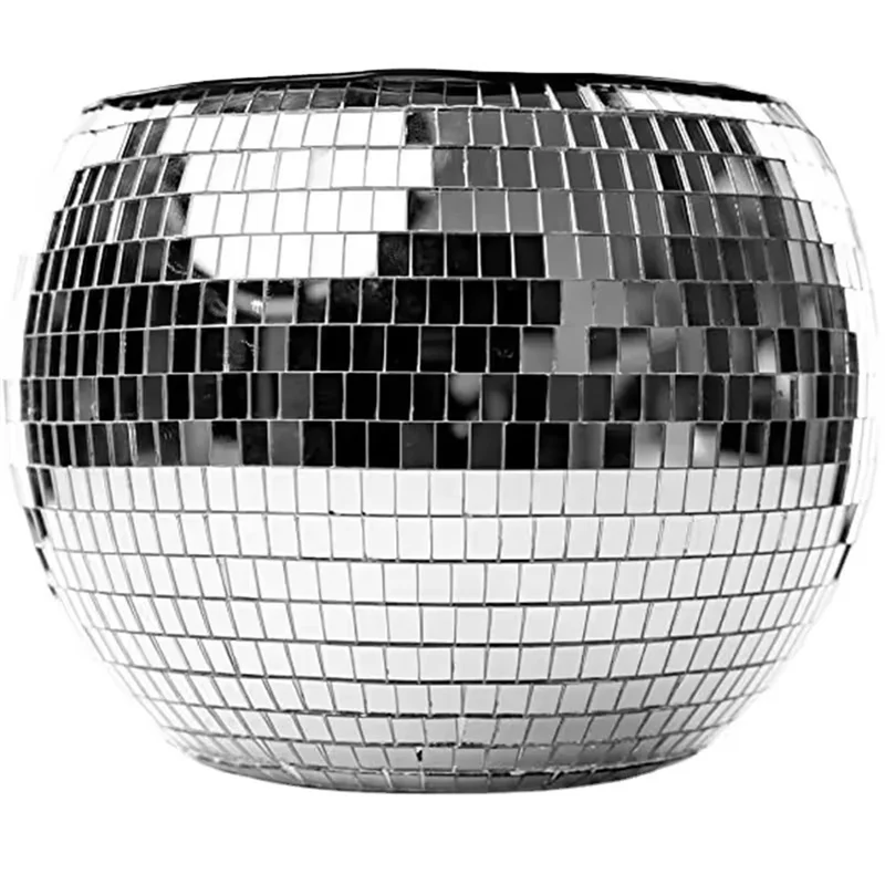 Versatile 10-Inch Disco Ball Ice Bucket Silver Sparkly Mirror Ball Icebucket For Wine, Drinks, Home Bar Beverage Cooler For Part
Versatile 10-Inch Disco Ball Ice Bucket Silver Sparkly Mirror Ball Icebucket For Wine, Drinks, Home Bar Beverage Cooler For Part