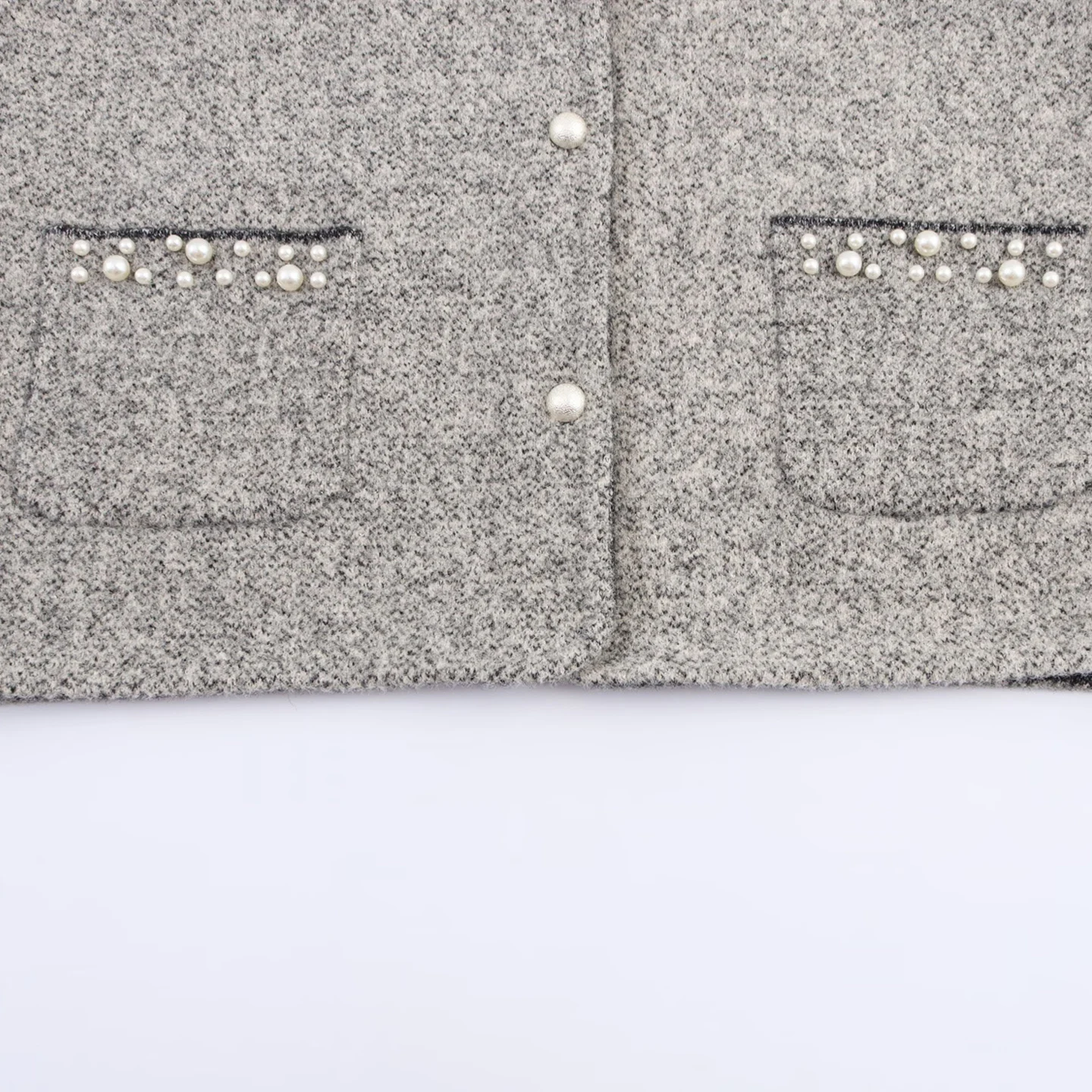 Women's Knitted Pearl Decorated ket Vest Summer Faion 2025 New Arrival V-Ne Single Button Closure Color
Women's Knitted Pearl Decorated ket Vest Summer Faion 2025 New Arrival V-Ne Single Button Closure Color