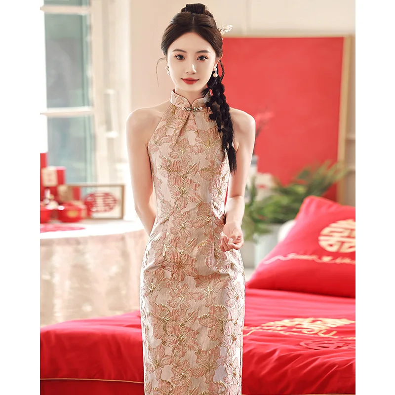 Ele Pink Chinese Sle Engagement Dr Long Evening Gown Wedding Ceremony Robe New 2024 Collection for Women
Ele Pink Chinese Sle Engagement Dr Long Evening Gown Wedding Ceremony Robe New 2024 Collection for Women