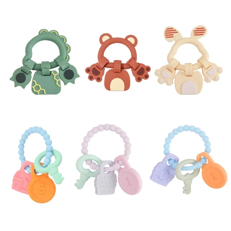 Silicone Teether for Baby Teething Cartoon Bracelet Pendant Toy Shower Gift
Silicone Teether for Baby Teething Cartoon Bracelet Pendant Toy Shower Gift