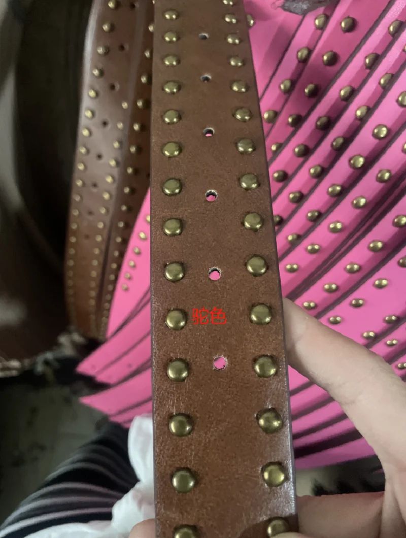 Модный джинсовый ремень с пряжкой, универсальный дизайн, в стиле вестерн, ковбойский пояс, широкий ремень с заклепками, украшения в стиле панк
Модный джинсовый ремень с пряжкой, универсальный дизайн, в стиле вестерн, ковбойский пояс, широкий ремень с заклепками, украшения в стиле панк