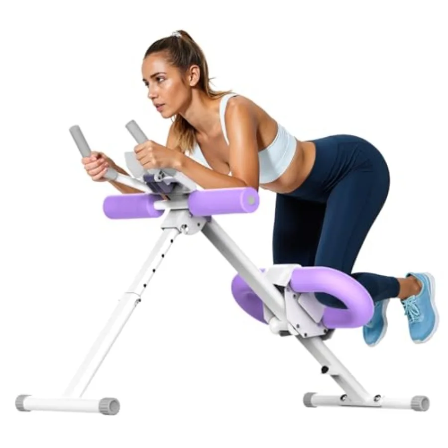 Ab Machine Adjustable Ab Trainer Machine for Abs Workout at Home Gym Foldable Knee Protection LCD Monitor Device Holder 400 LBS
Ab Machine Adjustable Ab Trainer Machine for Abs Workout at Home Gym Foldable Knee Protection LCD Monitor Device Holder 400 LBS
