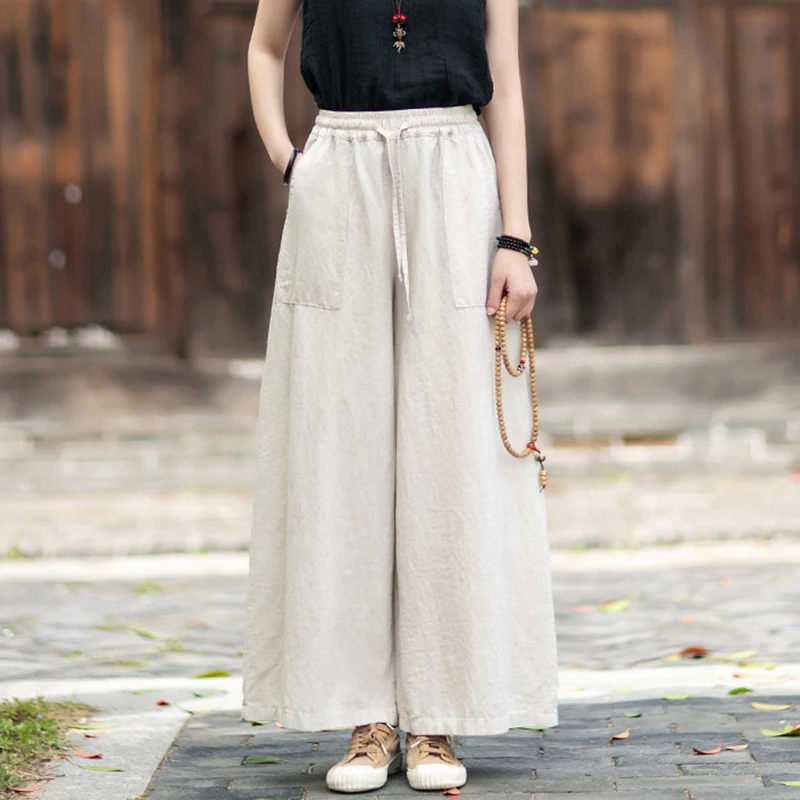 High Waist Casual Wide Leg Pants Women New Arrival 2026 Summer Simple Style Solid Color Loose Comfortable Female Trousers M2665
High Waist Casual Wide Leg Pants Women New Arrival 2026 Summer Simple Style Solid Color Loose Comfortable Female Trousers M2665