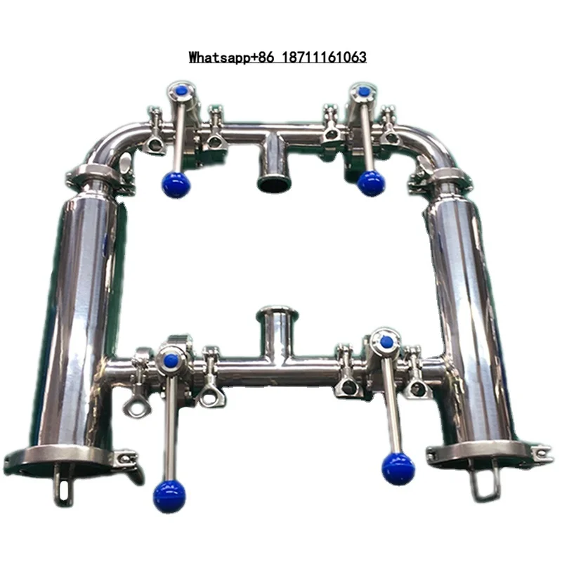 Complete Set Chemical Industry Filter 0.1um Liquid Gas Stainless Steel Tank Vessel Sanitary Duplex Filter
Complete Set Chemical Industry Filter 0.1um Liquid Gas Stainless Steel Tank Vessel Sanitary Duplex Filter