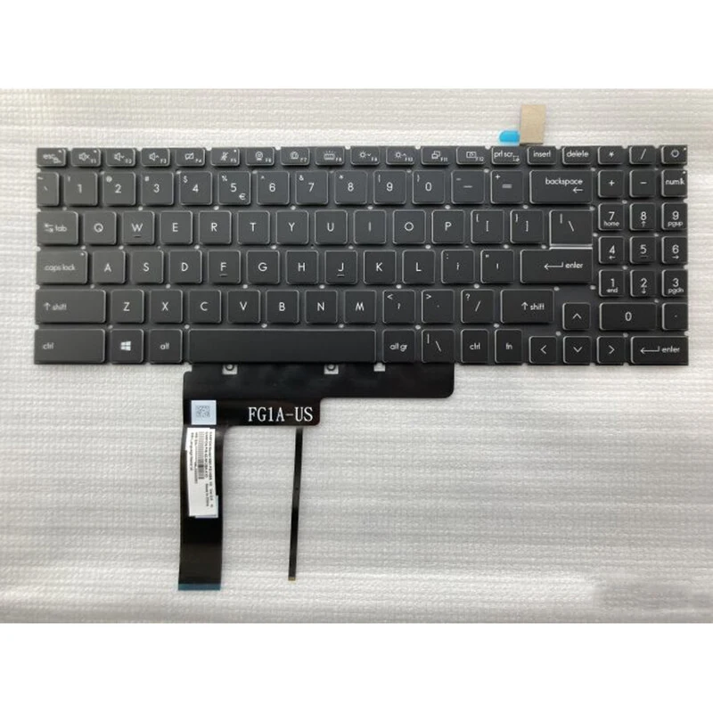 S+ New FG1A-US Backlit Keyboard NSK-FG1ABN For MSI GL66
S+ New FG1A-US Backlit Keyboard NSK-FG1ABN For MSI GL66