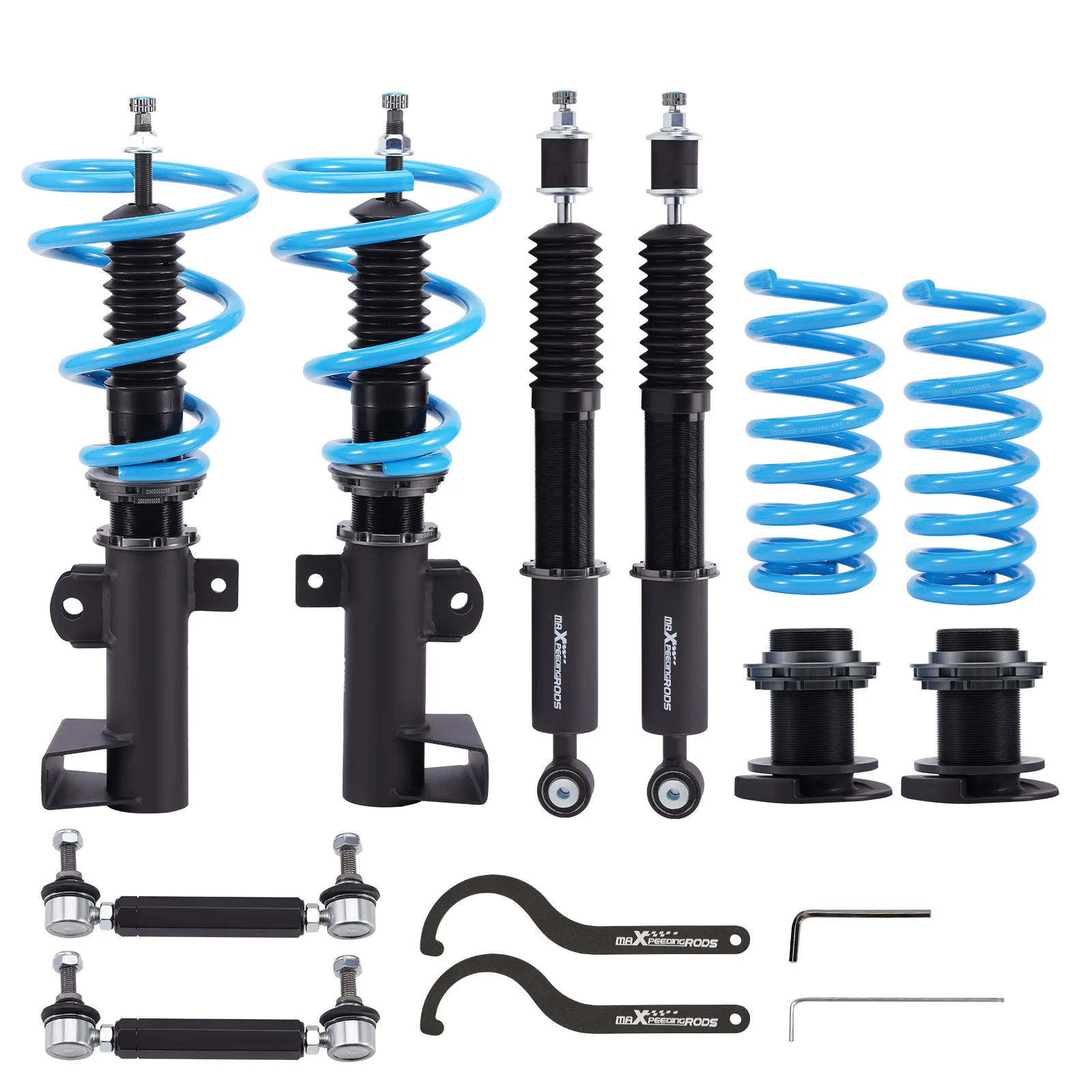 Койловеры MaXpeedingrods T6 с 24-позиционной регулировкой для Mercedes-Benz C-Class 01-07 W203 RWD
Койловеры MaXpeedingrods T6 с 24-позиционной регулировкой для Mercedes-Benz C-Class 01-07 W203 RWD