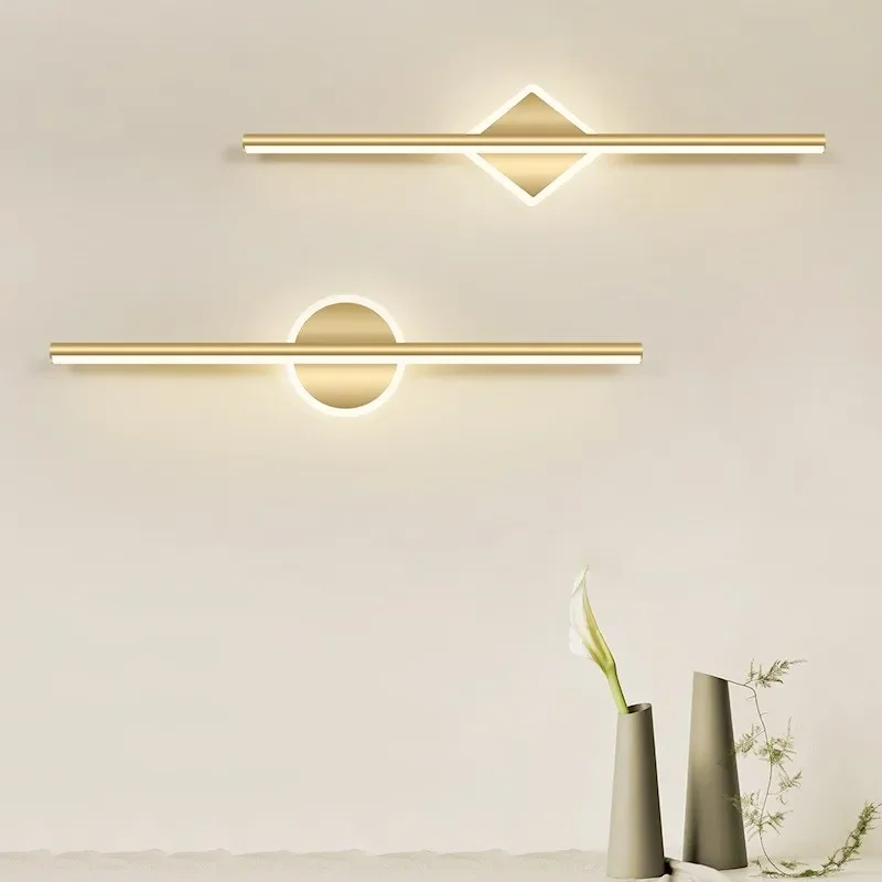 Modern LED Wall Lamp Luxury Golden Line Aluminum Sconces Used For Bathrooms Bedroom Living Rooms Study Lighting Luminaire Lustre
Modern LED Wall Lamp Luxury Golden Line Aluminum Sconces Used For Bathrooms Bedroom Living Rooms Study Lighting Luminaire Lustre