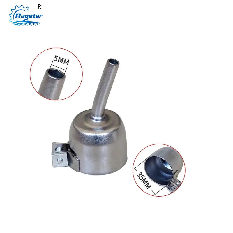 Rayster HOT-Speed 5 мм стандартная сварочная насадка для винила, ПВХ, пластика, круглая сварочная головка с горячим воздухом, сплав
Rayster HOT-Speed 5 мм стандартная сварочная насадка для винила, ПВХ, пластика, круглая сварочная головка с горячим воздухом, сплав