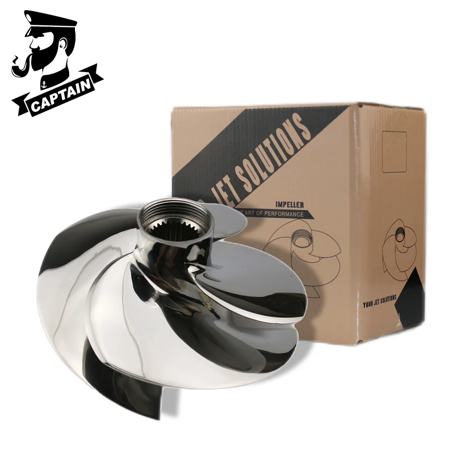 Captain Jet Ski impeller SR-11/19A Fit Seadoo Propeller GTS 130 GTX 155 GTI 130 GTI SE130 GTI SE 170 155.5mm 4 Blades Polish
Captain Jet Ski impeller SR-11/19A Fit Seadoo Propeller GTS 130 GTX 155 GTI 130 GTI SE130 GTI SE 170 155.5mm 4 Blades Polish
