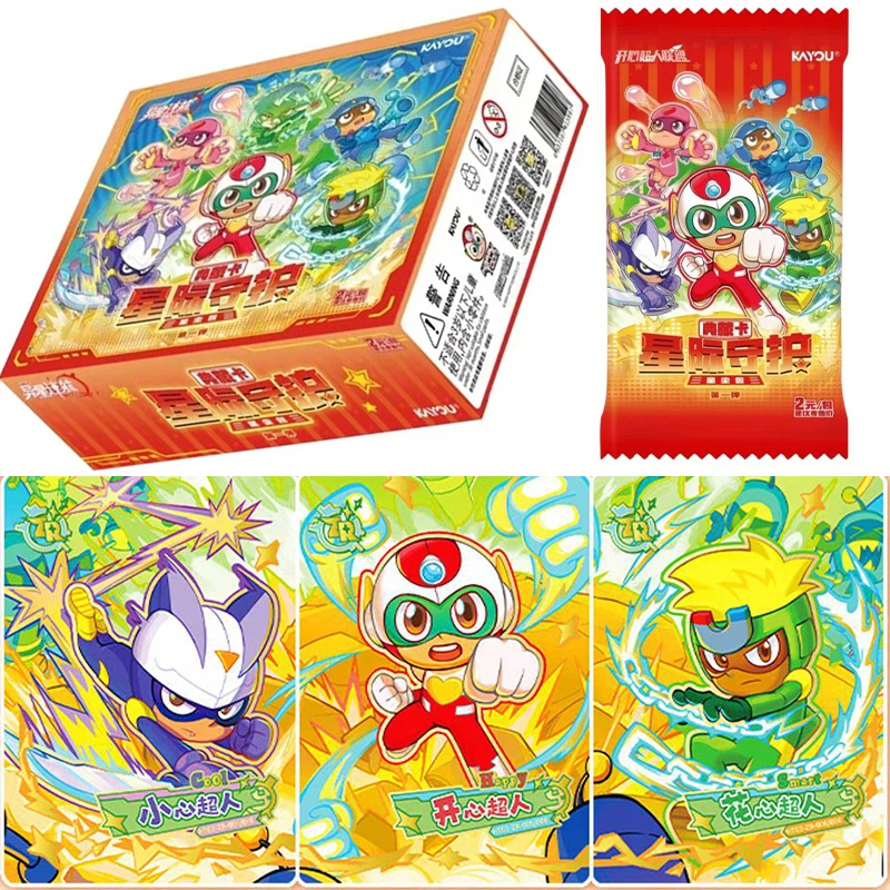 Genuine KAYOU Happy Heroes Cards Interstellar Guardian Stardust Pack Vol.1 Anime Peripheral Rare Collectible Trading Cards Gifts
Genuine KAYOU Happy Heroes Cards Interstellar Guardian Stardust Pack Vol.1 Anime Peripheral Rare Collectible Trading Cards Gifts