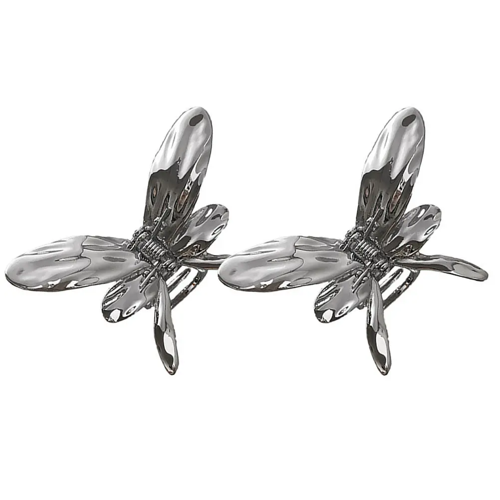 2Pcs Metal Butterfly Hair Clips Lightweight Elegant Accessories for Women Hairstyling Party Wedding Everyday Use
2Pcs Metal Butterfly Hair Clips Lightweight Elegant Accessories for Women Hairstyling Party Wedding Everyday Use