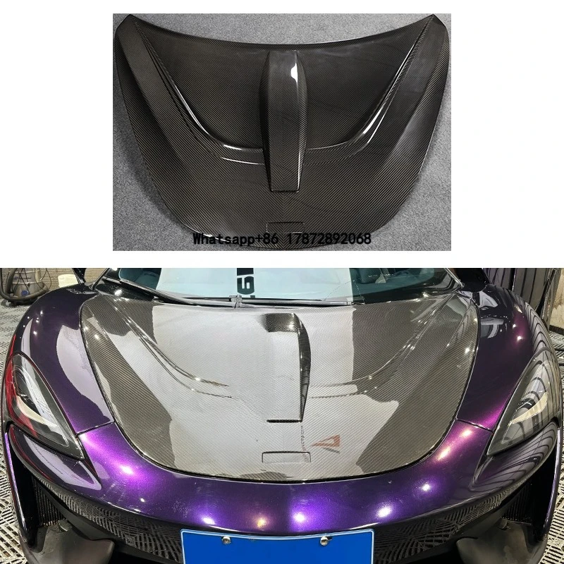 Black Bolt-On Carbon Fiber Engine Hood New Condition Fit for 2015-2019 540/570/600LT Novitec Style
Black Bolt-On Carbon Fiber Engine Hood New Condition Fit for 2015-2019 540/570/600LT Novitec Style