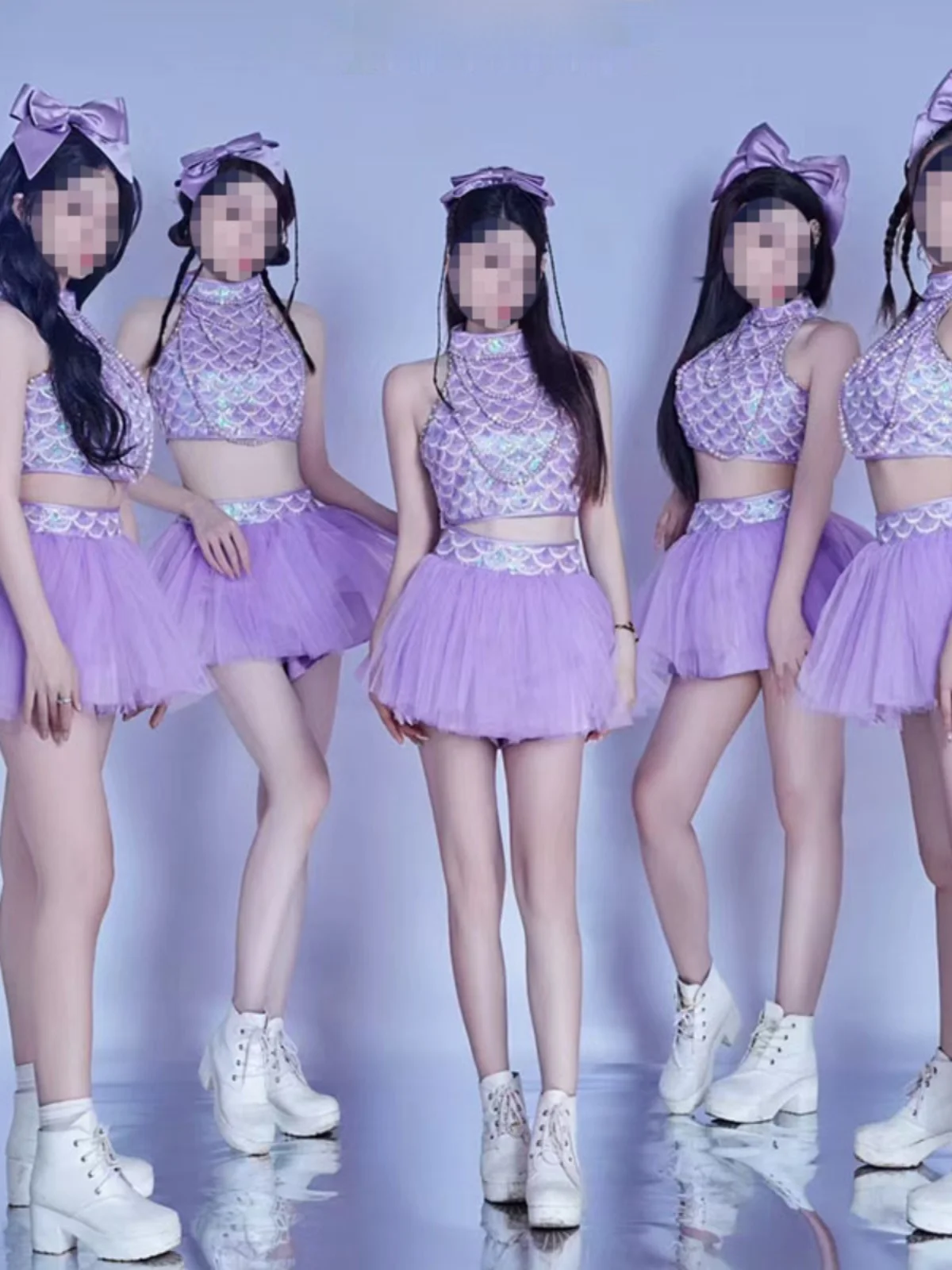 TC Women's Performance Outfit Pearl Puffy Skirt Set Jazz Collar Bar Dance Show Costume Baroque Style Stage Performance Dress
TC Women's Performance Outfit Pearl Puffy Skirt Set Jazz Collar Bar Dance Show Costume Baroque Style Stage Performance Dress