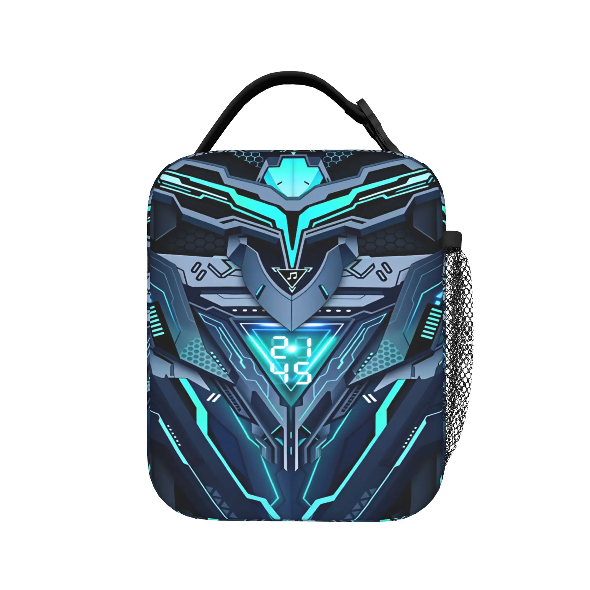Neon Mechanical Robots Printing Insulated Lunch Bag for Women Kids Leakproof Food Boxes 2D Cartoon Thermal Lunch Box Tote
Neon Mechanical Robots Printing Insulated Lunch Bag for Women Kids Leakproof Food Boxes 2D Cartoon Thermal Lunch Box Tote