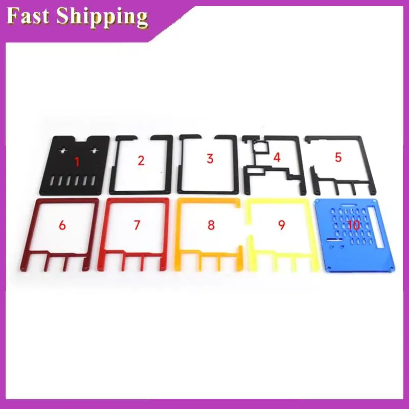 ABRI-Rainbow Acrylic Case For Raspberry Pi 5, Colorful Translucent Acrylic Case, Supports Installing Official Active Cooler Dura
ABRI-Rainbow Acrylic Case For Raspberry Pi 5, Colorful Translucent Acrylic Case, Supports Installing Official Active Cooler Dura