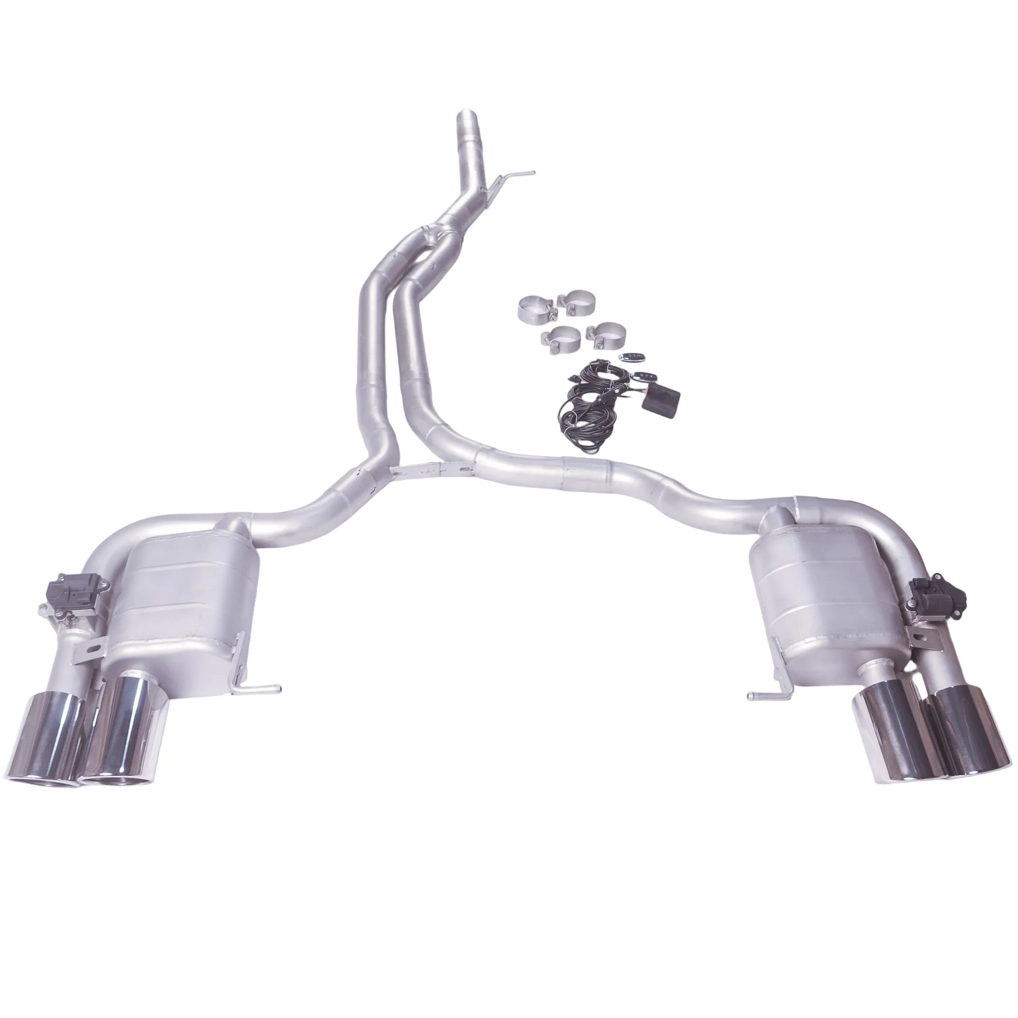 【 Customized Product 】 Stainless steel exhaust system 18-24 Porsche macan 2.0T valve-controlled muffler exhaust pipe
【 Customized Product 】 Stainless steel exhaust system 18-24 Porsche macan 2.0T valve-controlled muffler exhaust pipe
