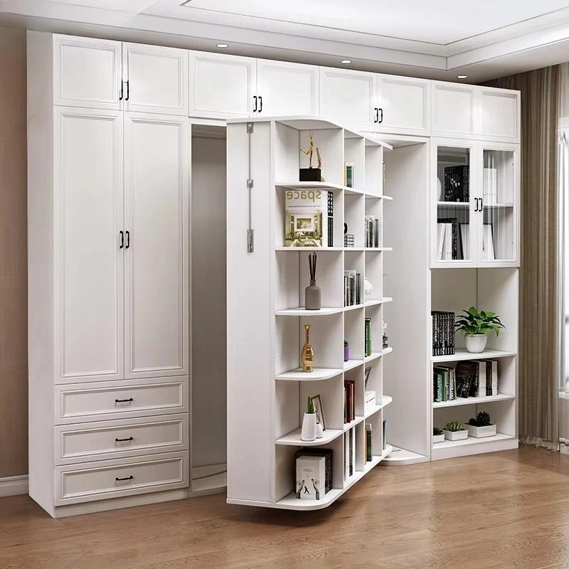 Furniture bed with swivel invisible wall, wardrobe flap and foldable function bedroom
Furniture bed with swivel invisible wall, wardrobe flap and foldable function bedroom