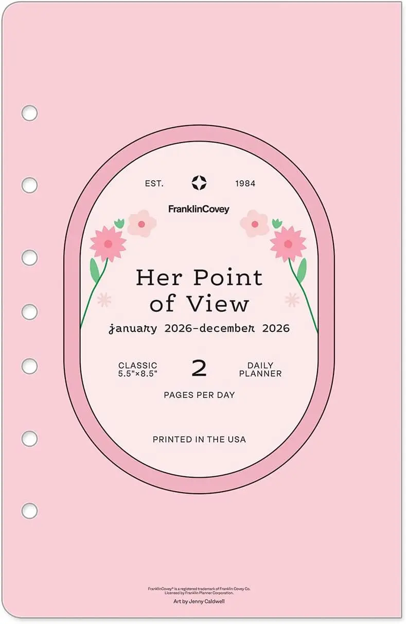 Classic Planner Refill 2026 - Two Pages Per Day Ring-Bound for Daily Organization
Classic Planner Refill 2026 - Two Pages Per Day Ring-Bound for Daily Organization