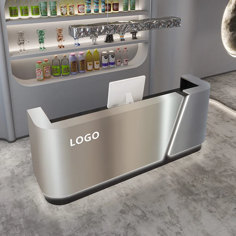 Design Aesthetic Reception Desks Stainless Steel Best Company Desks Modern Luxury Beauty Unique Scrivania Commercial Furniture
Design Aesthetic Reception Desks Stainless Steel Best Company Desks Modern Luxury Beauty Unique Scrivania Commercial Furniture