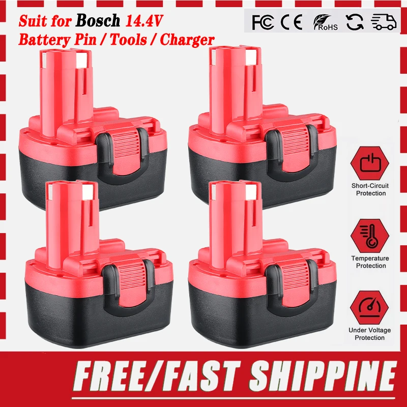 1/2/4 шт. 4,8 Ач Ni-MH BAT140 Замена для аккумулятора Bosch 14,4 В, штифт аккумулятора BAT038 BAT040 BAT041 Совместимость с аккумуляторными инструментами
1/2/4 шт. 4,8 Ач Ni-MH BAT140 Замена для аккумулятора Bosch 14,4 В, штифт аккумулятора BAT038 BAT040 BAT041 Совместимость с аккумуляторными инструментами
